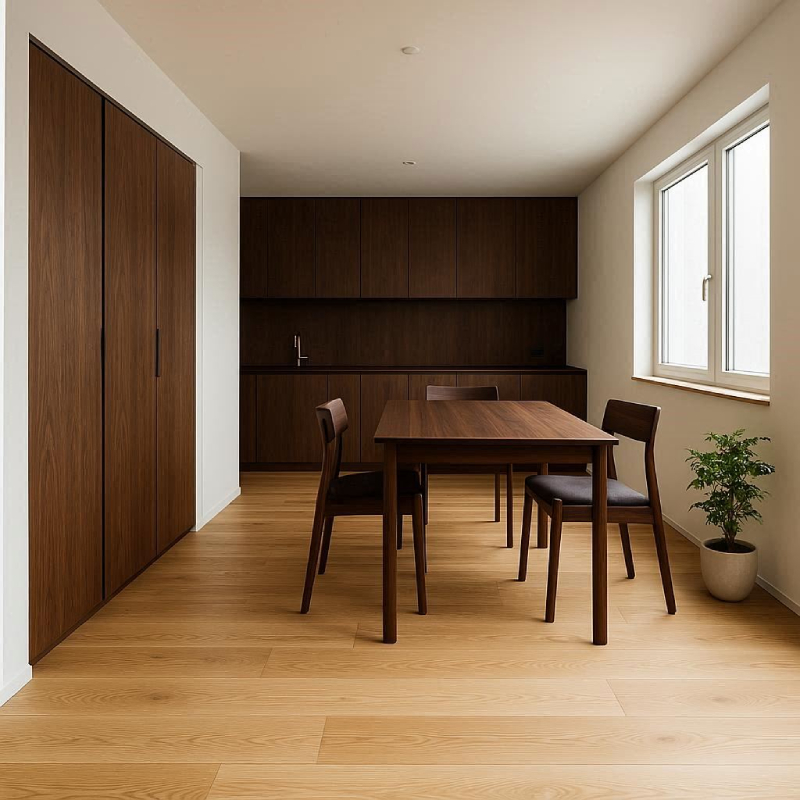 オークとチーク