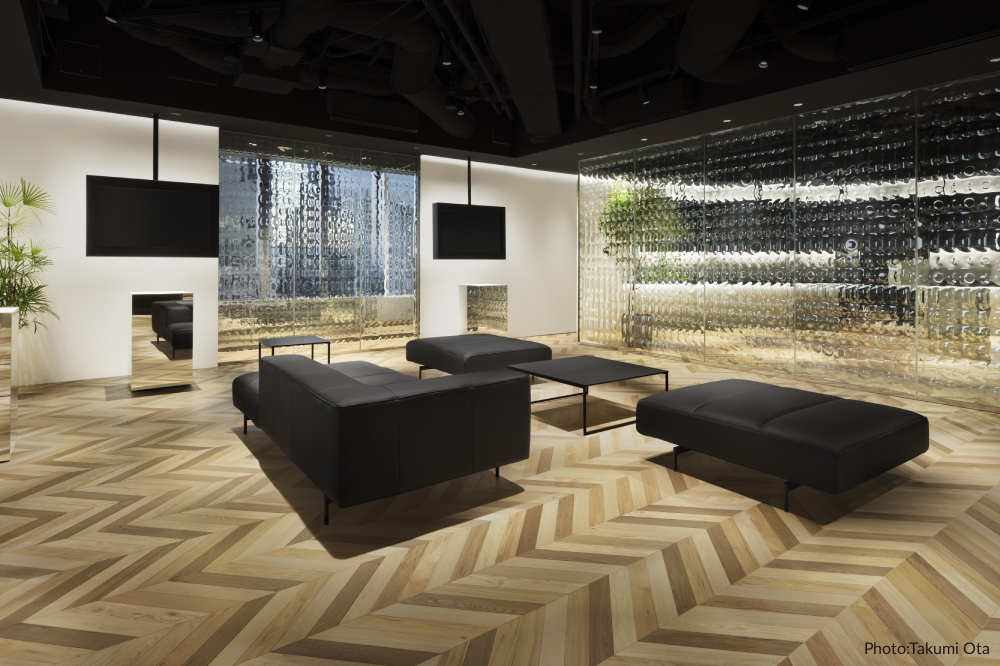 スリムウッドオフィスデザイン