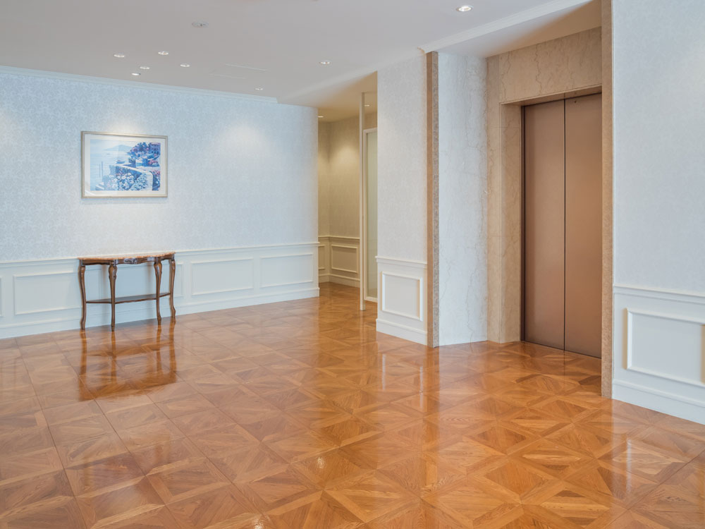 プレミアムデザインパーケット（オーク特注サイズ） 施工例 3