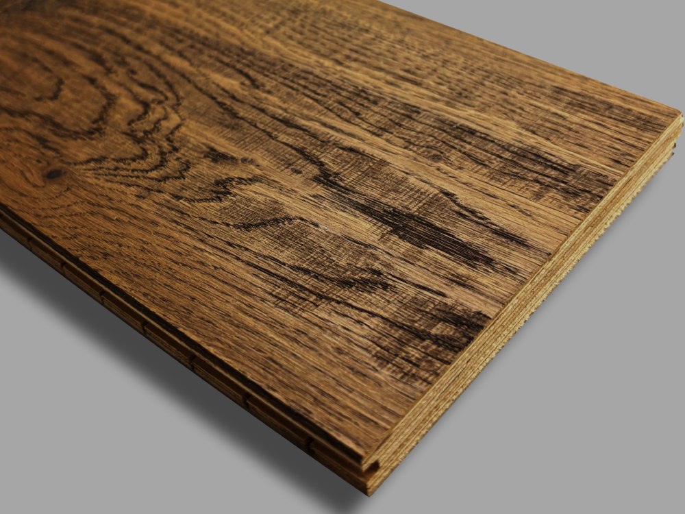 ワイルド直貼ロングハンドスクレイプド