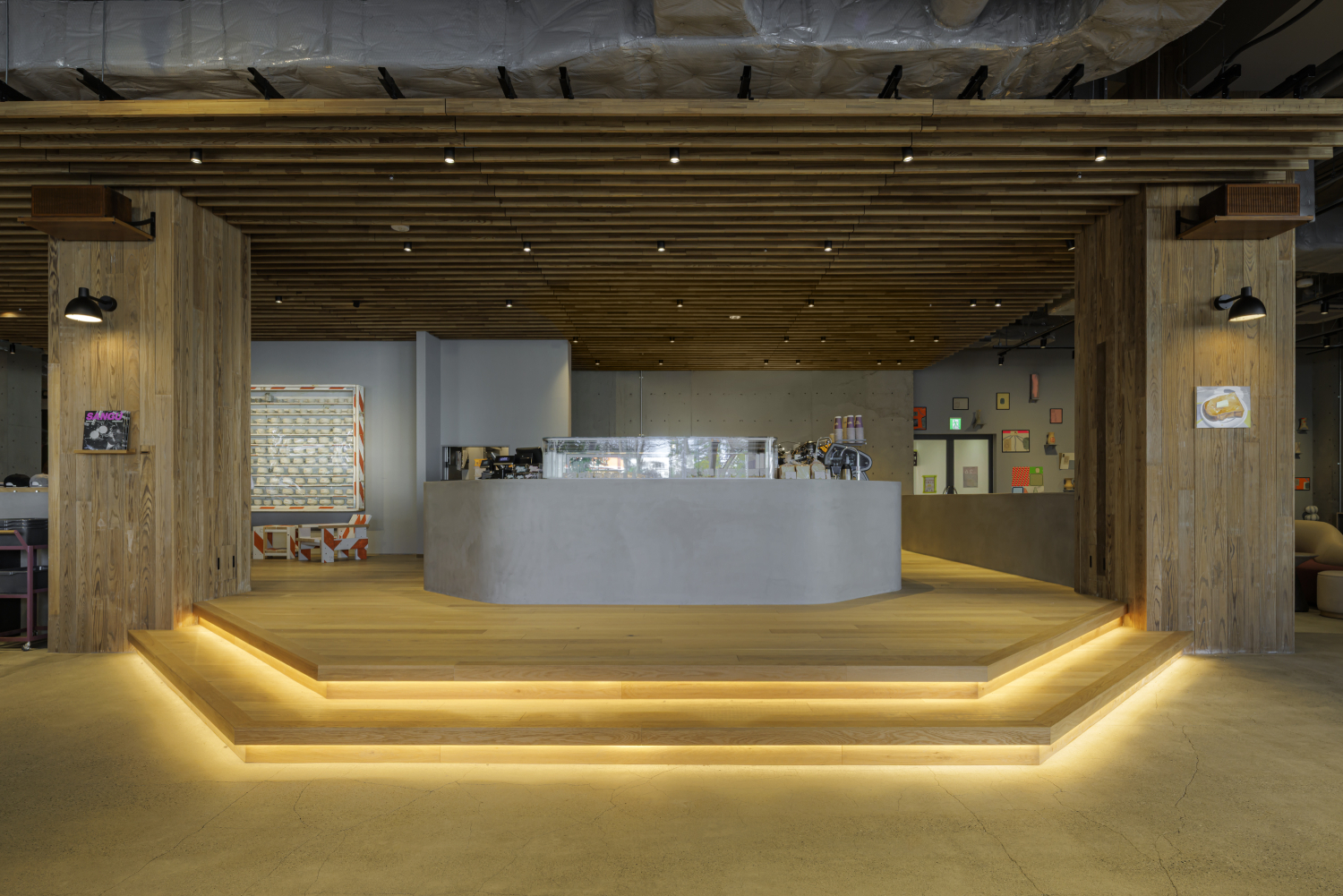 ワイルド直貼ロング OWL-9001（オーク 節あり オスモクリアー）　施工例 5