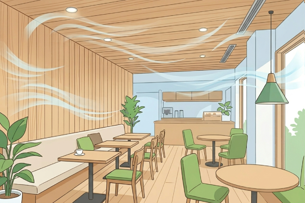 衛生的な空間づくりと、目に見えないコスト削減