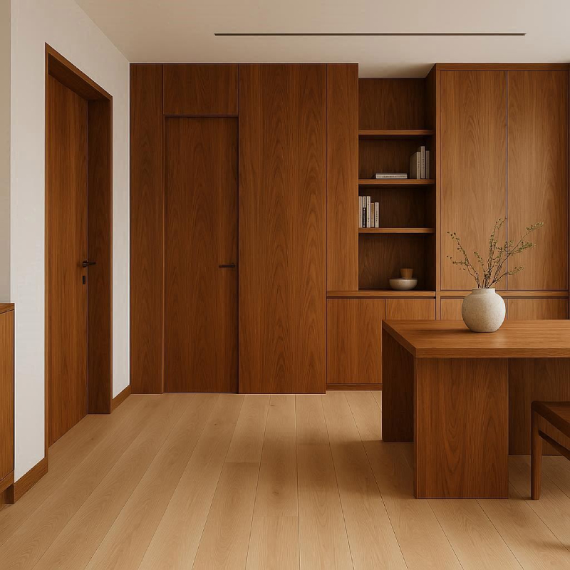 オークとチーク