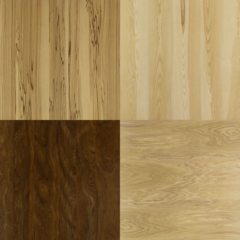 希少樹種で個性的な空間演出