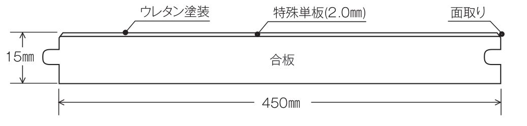 オークライブラリー ダイヤブロック 断面図