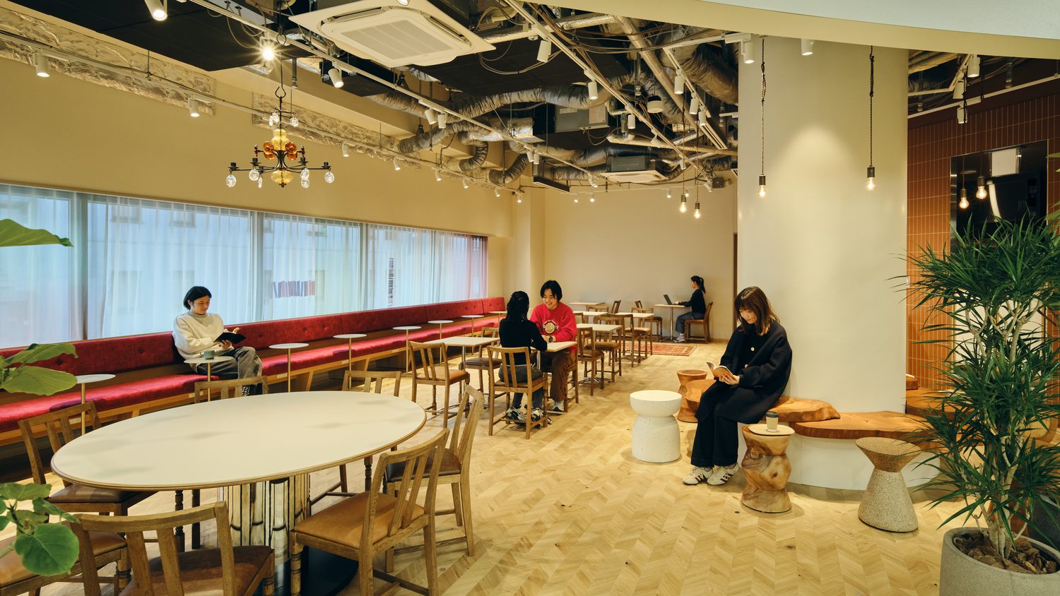 三省堂書店 神田神保町本店 喫茶 ちそう様 シンシアZIGZAG 施工写真2